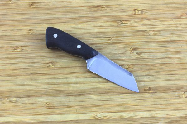114 mm Apprentice Series Pipsqueak Brute Neck Knife #38, Ironwood - 33 grams