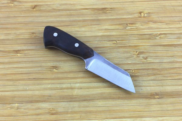 112 mm Apprentice Series Pipsqueak Brute Neck Knife #39, Ironwood - 35 grams