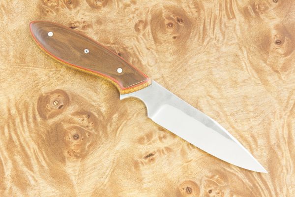 192 mm Freestyle Vex Clip Neck Knife, Pakkawood - 83 grams