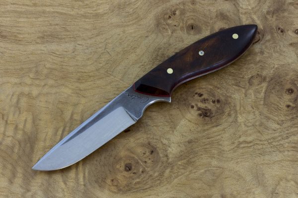 162mm Emily's Neck Knife, Forge Finish, Premium Ironwood - 60grams