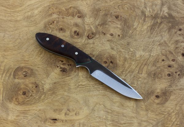 159mm Emily's Neck Knife, Forge Finish, Premium Ironwood - 53grams