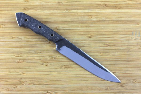 256mm FS Knife Prototype, Super Blue Steel, Hybrid Carbon Fiber - 156gram