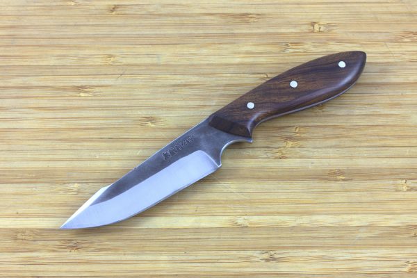 185 mm Muteki Series Aviator 'Harpoon' Neck Knife #304, Ironwood - 79 grams