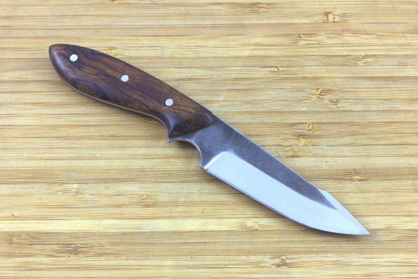 185 mm Muteki Series Aviator 'Harpoon' Neck Knife #304, Ironwood - 79 grams