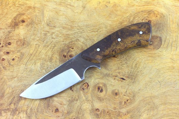 181mm Muteki Series Aviator Neck Knife #346, Ironwood - 112 grams
