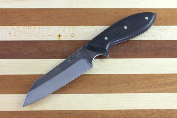 205mm Muteki Series Wharncliffe Brute Neck Knife #145, Micarta - 113grams