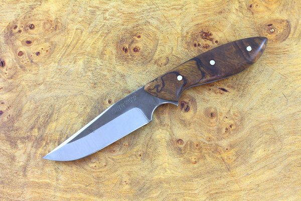 180mm Muteki Series Clave Neck Knife #338, Ironwood - 78 grams