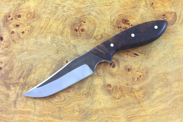 189mm Muteki Series Clave Neck Knife #339, Ironwood - 90 grams