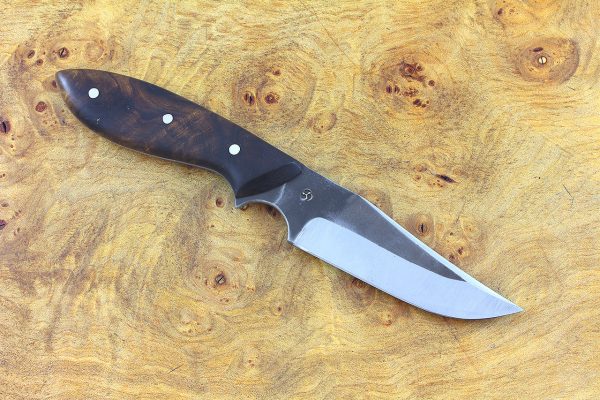 188mm Muteki Series Clave Neck Knife #341, Ironwood - 87 grams