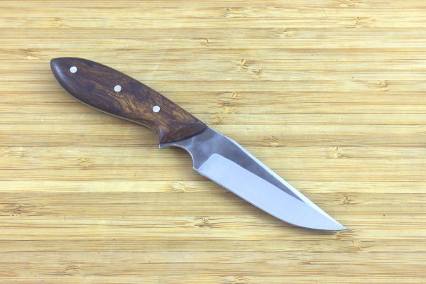 182 mm Muteki Series Neck Knife #282, Clave Model, Ironwood - 81 grams