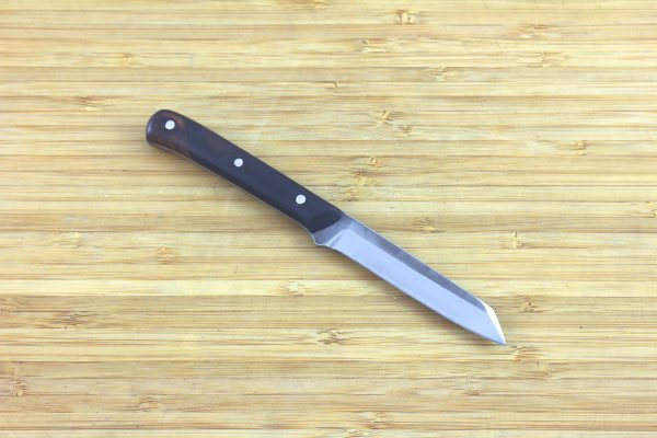 163 mm Muteki Series Neck Knife #284, Executive Freestyle, Ironwood - 41 grams