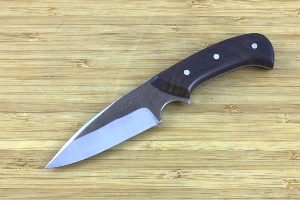 168mm Muteki Series Freestyle Neck Knife #305, Ironwood - 74 grams