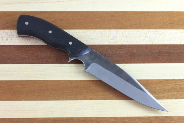 209mm Muteki Series Freestyle Neck Knife #147, Micarta - 107grams