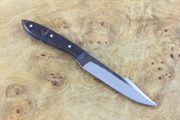 206mm Muteki Series Freestyle Neck Knife #173, Ironwood - 74grams