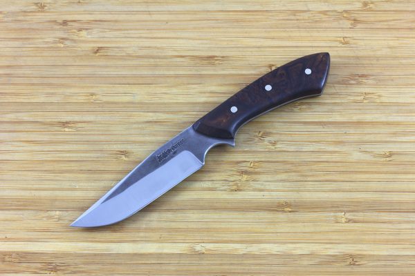188mm Muteki Series Freestyle Neck Knife #225, Ironwood - 82grams
