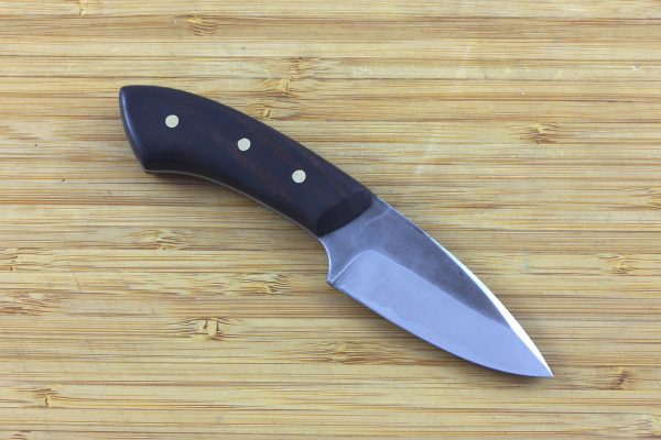 143mm Muteki Series Pipsqueek Freestyle Neck Knife #243, Ironwood - 67grams