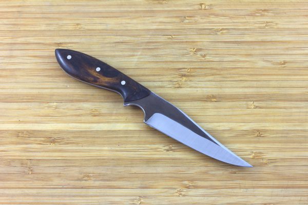 198mm Muteki Series Freestyle Neck Knife #264, Ironwood - 86grams