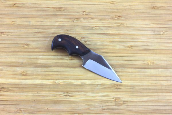 119mm Muteki Series Freestyle Neck Knife #270, Ironwood - 58grams