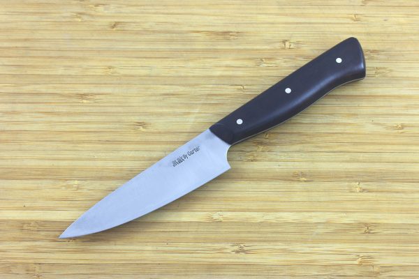 3.86 sun Muteki Series Freestyle Kitchen Knife #279, Ironwood - 85 grams
