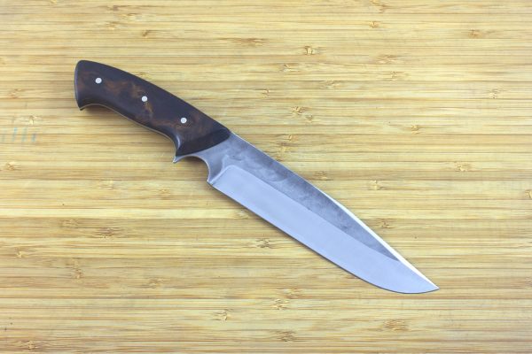 270mm Muteki Series Freestyle Camp Knife #281, Ironwood - 180 grams