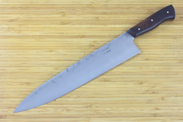 9.14 sun Muteki Series Kitchen Knife #196, Ironwood - 173grams