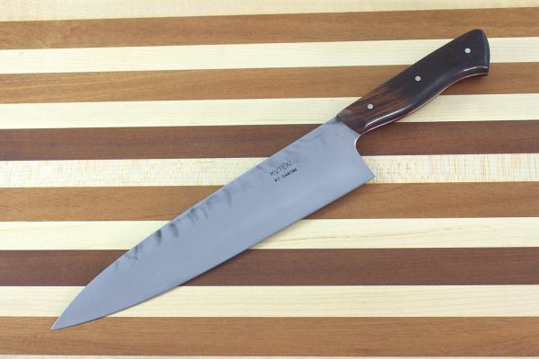 7.52 sun Muteki Series Kitchen Knife #229, Ironwood - 168grams
