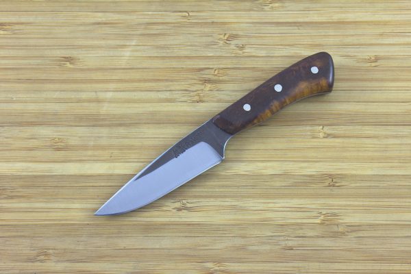 143mm Muteki Series 'Elongated" Micro Neck Knife #198, Ironwood - 46grams