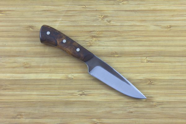 143mm Muteki Series 'Elongated" Micro Neck Knife #198, Ironwood - 46grams