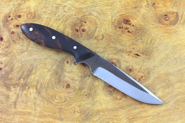 188mm Muteki Series Original (long) Neck Knife #340, Ironwood - 77 grams