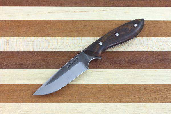 180mm Muteki Series Original Neck Knife #156, Ironwood - 77grams