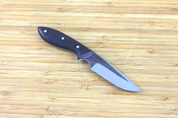 176mm Muteki Series Original Neck Knife #195, Ironwood - 67grams
