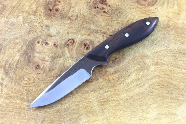 170mm Muteki Series Original Neck Knife #204, Ironwood - 64grams