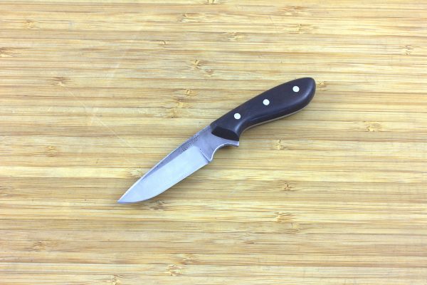 138mm Muteki Series Pipsqueak Original Neck Knife #302, Ironwood - 48 grams