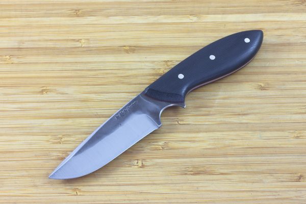 190mm Muteki Series 'Perfect' Neck Knife #168, Micarta - 97grams