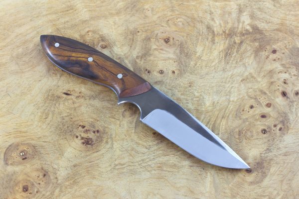 190mm Muteki Series Vex Clip Neck Knife #180, Ironwood - 90grams