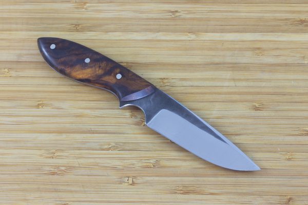 191mm Muteki Series 'Perfect' Neck Knife #183, Ironwood - 91grams