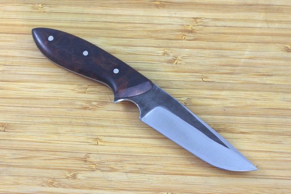 192mm Muteki Series 'Perfect' Neck Knife #190, Ironwood - 94grams