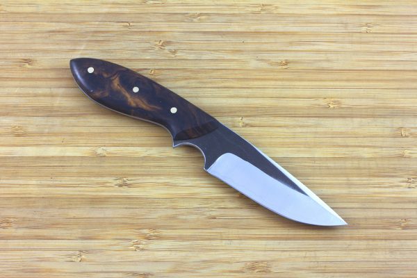 192mm Muteki Series 'Perfect' Neck Knife #246, Ironwood - 101grams