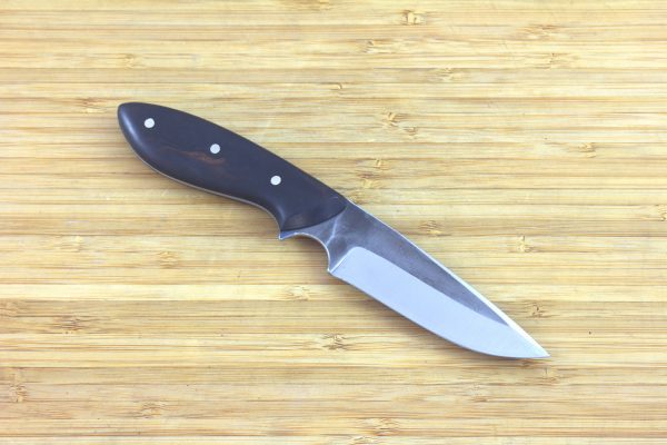 189 mm Muteki Series Neck Knife #285, Perfect Model, Ironwood - 92 grams