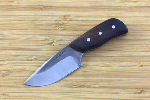136mm Muteki Series Short 'N' Stubby Neck knife #236, Ironwood - 68grams
