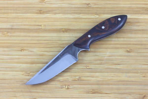 185mm Muteki Series Tombo Neck Knife #182, Ironwood - 83grams