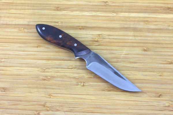 185mm Muteki Series Tombo Neck Knife #192, Ironwood - 82grams