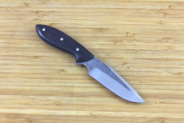 188mm Muteki Series Vex Clip Neck Knife #228, Ironwood - 85grams