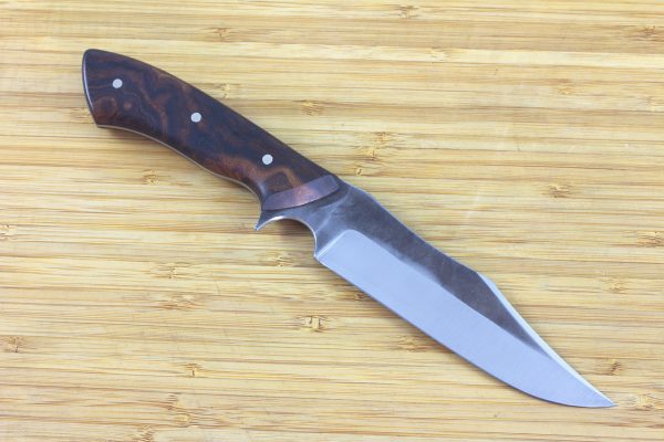 243mm Muteki Series Freestyle Whitecrane Knife #10, Ironwood - 145grams