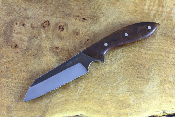184mm Muteki Series Wharncliffe Brute #387, Ironwood - 77 grams