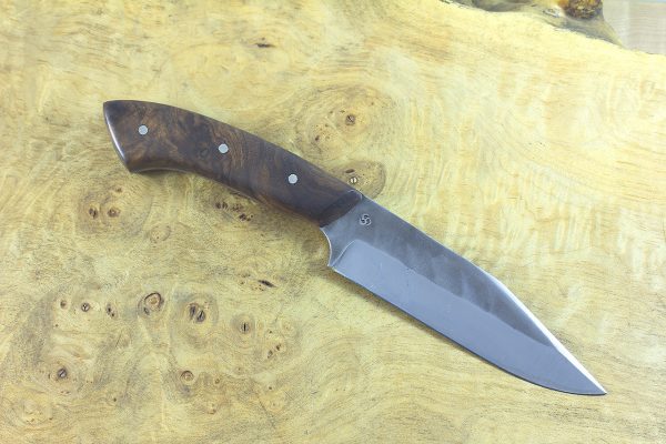 235mm Muteki Series Whitecrane Camp Knife #19, Ironwood - 153 grams