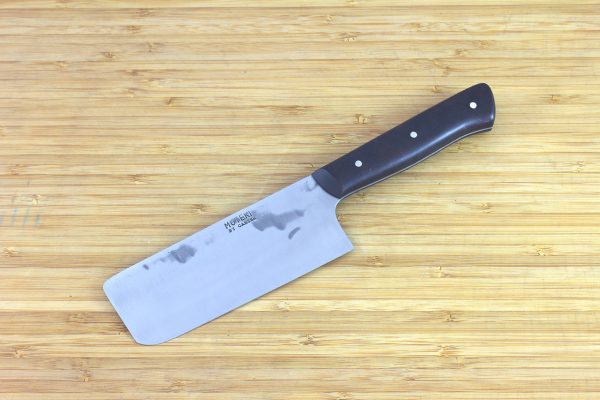 4.09 sun Muteki Series Nakiri Knife #256, Ironwood - 141grams