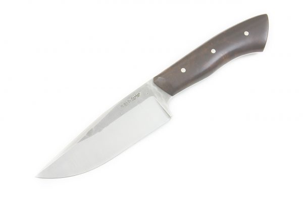 228 mm Muteki Series Clip Point Camp Knife #1154, Ironwood - 172 grams