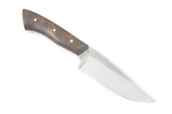228 mm Muteki Series Clip Point Camp Knife #1154, Ironwood - 172 grams