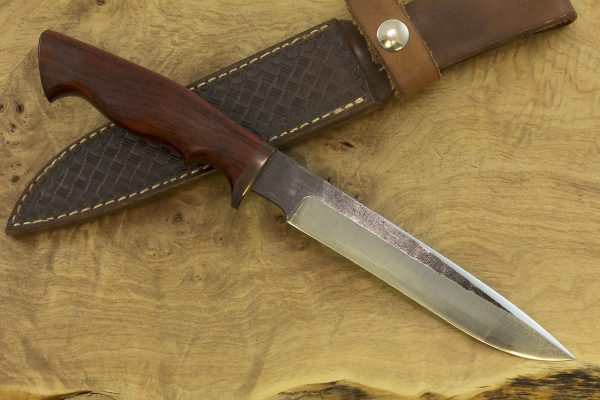 *LIMITED* 287mm MOAB Outdoor Knife, Cocobolo, Special "IT Industry" Guard - 182grams
